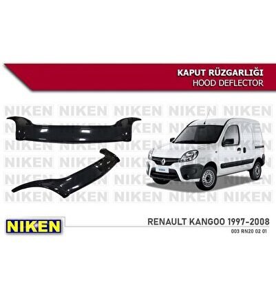 Renault kangoo kaput rüzgarlığı koruyucu 2004 / 2008