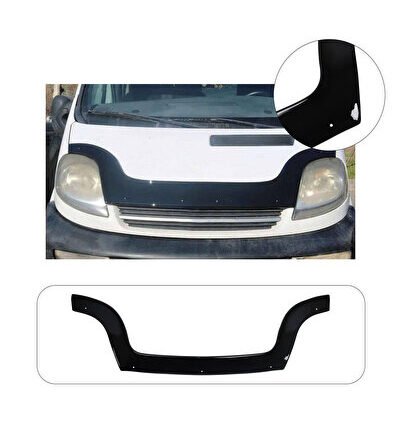 Opel Vivaro Uyumlu 2001-2014 Abs Kaput Rüzgarlığı Uzun Model