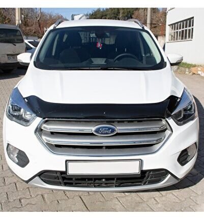 Ford Kuga Kaput Rüzgarlığı Maskesi 2016-2019 arası Parlak Siyah