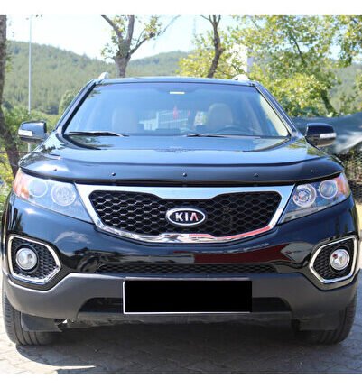 Kia Sorento Kaput Rüzgarlığı Maskesi 2014-2016 arası Piano Black