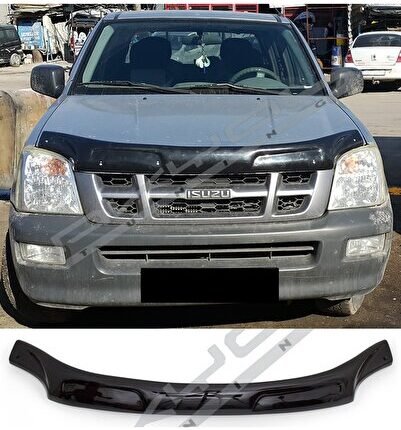 ISUZU DMAX 02-07 ARASI KAPUT KORUMA RÜZGARLIĞI SİYAH AKYOL OTO TUNİNG