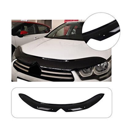 Citroen C4 Uyumlu 2011-2018 Uyumlu Abs Kaput Rüzgarlığı