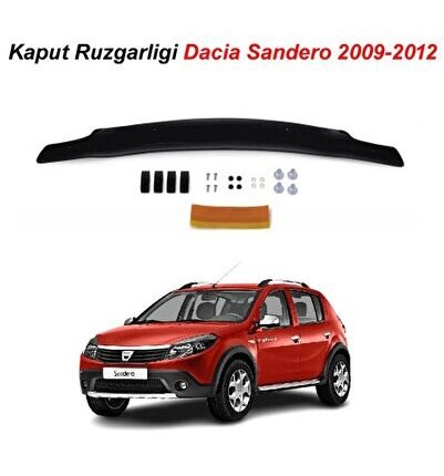 Dacia Sandero Kaput Rüzgarlığı 2009-2012