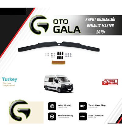 KAPUT RÜZGARLIĞI RENAULT MASTER 2019+
