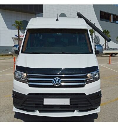 Crafter Kaput Rüzgarlığı Maskesi 2018 ve üzeri Parlak Siyah