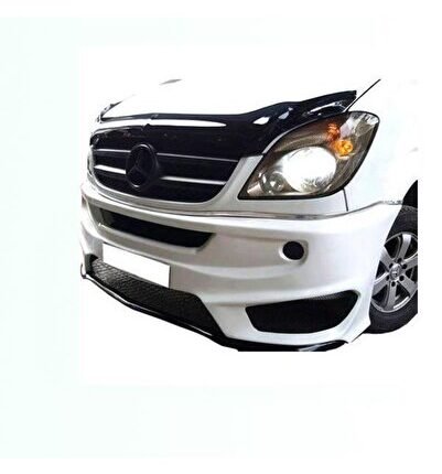 Mercedes Sprinter 2006-2013 Kaput Rüzgarlığı Piano Black