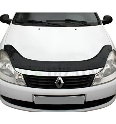 RENAULT SYMBOL 2009-2012 ARACA ÖZEL KAPUT RÜZGARLIĞI A+ PİANOBLACK 4MM