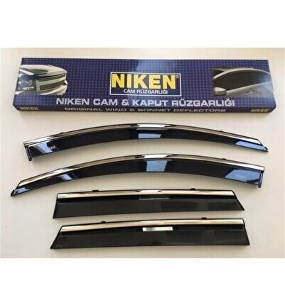 Dacia Sandero Stepway Kromlu Cam Rüzgarlığı Krom Rüzgarlık 2013-2020