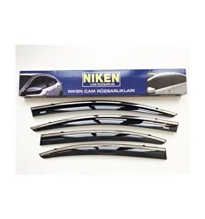 Kromlu Cam Rüzgarlığı Nissan Qashqai J10 2007-2013 ile uyumlu