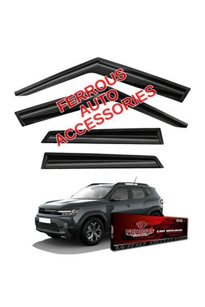 1_org_zoom-3453.jpg Renault Duster Ferrous Cam Rüzgarlığı 4lü 2024 ve Üstü - Görsel 1