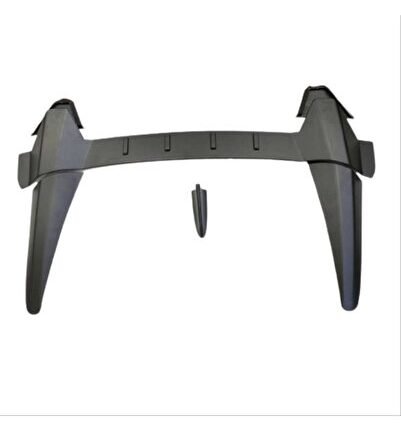 CIVIC FC5 2016-2021 IÇIN UYUMLU  TYPER MODEL CAM ÜSTÜ SPOILER (BOYASIZ)