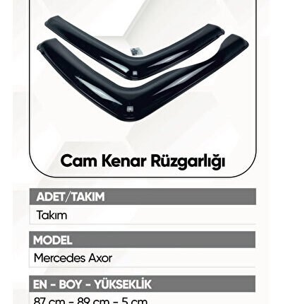 AXOR-ATEGO CAM KENAR RÜZGARLIĞI (KIRILMAZ)