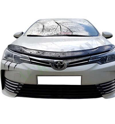 TOYOTA COROLLA 2013-2018 ARACA ÖZEL KAPUT RÜZGARLIĞI A+ PİANOBLACK 4MM