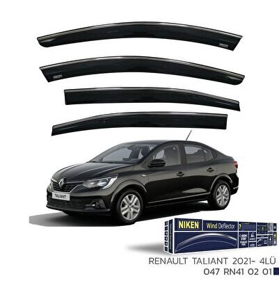 Renault taliant cam rüzgarlığı kromlu 2021+