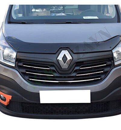 RENAULT TRAFİC 2014+ ARACA ÖZEL KAPUT RÜZGARLIĞI A+ PİANOBLACK (4MM)