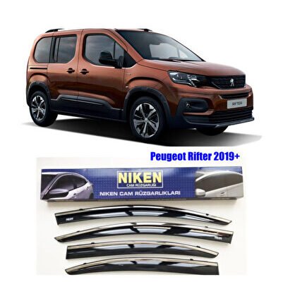 Peugeot Rifter Kromlu Cam Rüzgarlığı Niken 2019+ sonrası