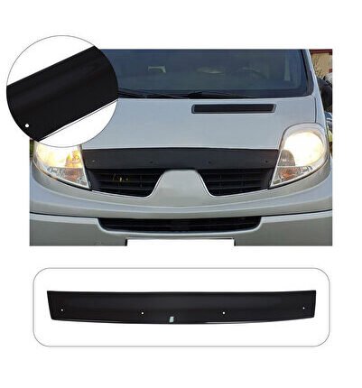 Renault Trafic Uyumlu 2001-2014 Abs Kaput Rüzgarlığı Kısa Model