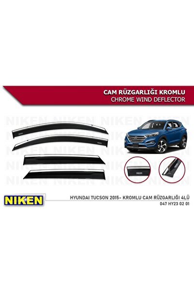 1_org_zoom-4036.jpg Kromlu Cam Rüzgarlığı Hyundai Tucson 2015-2020 ile uyumlu - Görsel 1