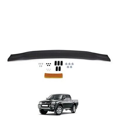 Mitsubishi L200 1996 - 2006 Kaput Rüzgarlığı
