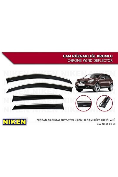 1_org_zoom-4118.jpg Nissan Qashqai Kromlu Cam Rüzgarlığı Niken 2007-2013 - Görsel 1