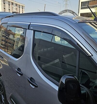 NIKEN Berlingo Combo Rifter Kromlu Cam Rüzgarlığı 4 Lü Set 2020 2021 2022 2023 2024 2025