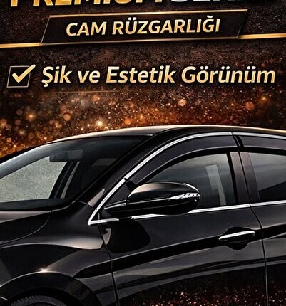 Premium Fiat Doblo 2 3 Combi (2010-2023) D3 Kasa Uyumlu Mügen Cam Rüzgarlığı 4'lü