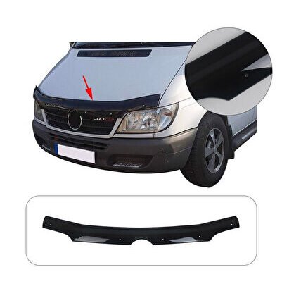 MB Sprinter W901 Uyumlu 1998-2006 Abs Kaput Rüzgarlığı