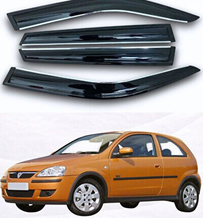 OPEL CORSA C 2001-2006 ARACA ÖZEL PREMİUM CAM RÜZGARLIĞI A+ (ŞERİT DETAYLI)