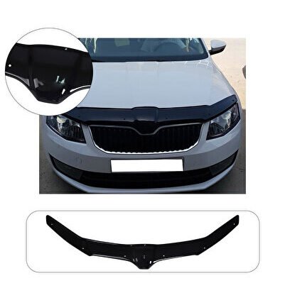 Skoda Octavia Uyumlu 2013-2019 Abs Kaput Rüzgarlığı