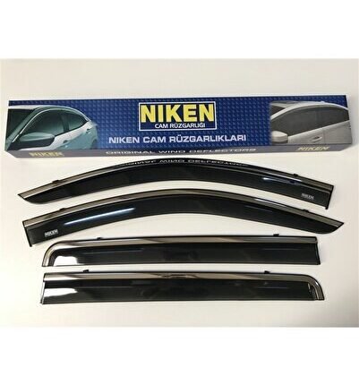 Volkswagen T-roc Kromlu Cam Rüzgarlığı 4'lü 2019 Üzeri