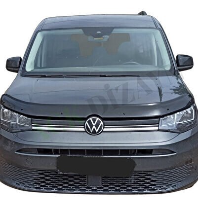 VOLKSWAGEN CADDY 2021+ ARACA ÖZEL KAPUT RÜZGARLIĞI A+ PİANOBLACK 4MM