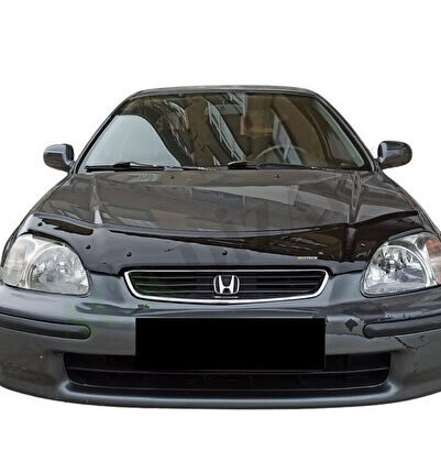 HONDA CİVİC 1996-1998 ARACA ÖZEL KAPUT RÜZGARLIĞI A+ PİANOBLACK 4MM