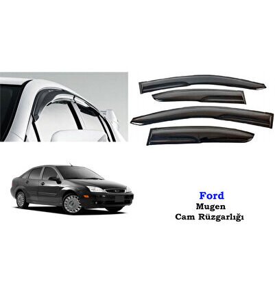 Ford Focus Sedan Mugen Cam Kenar Rüzgarlığı 1998-2005
