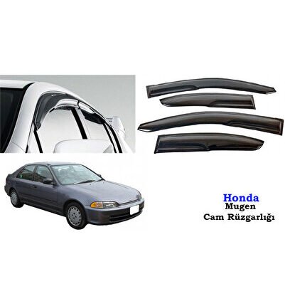 Honda Civic Mugen Cam Kenar Rüzgarlığı 1992-1996