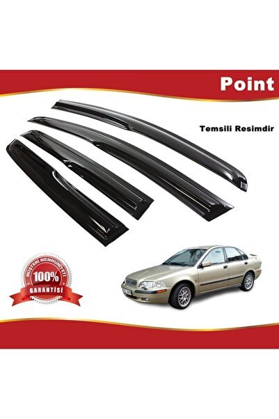 1_org_zoom-4857.jpg Volvo S40 Mügen Cam Rüzgarlığı 1997-2005 Arası 4 Lü Takım - Görsel 1