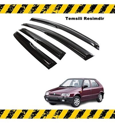 Skoda Favorit Mügen Cam Rüzgarlığı 1993 Sonrası 4 Lü Takım