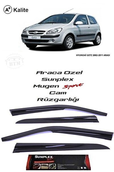 1_org_zoom-4937.jpg Hyundai Getz Cam Rüzgarlığı Marka Mugen 4'lü - Görsel 1