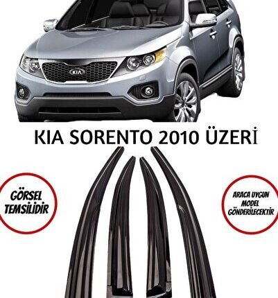 Kia Sorento Uyumlu Cam Rüzgarlığı 4lü 2010 Ve Üzeri
