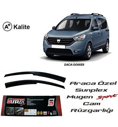 Dacia Dokker Cam Rüzgarlığı Mugen Tip 2li