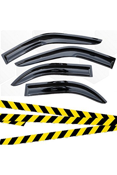 1_org_zoom-5154.jpg Toyota Verso Mügen Cam Rüzgarlığı 2004-2009 Arası 4 Lü Set - Görsel 1