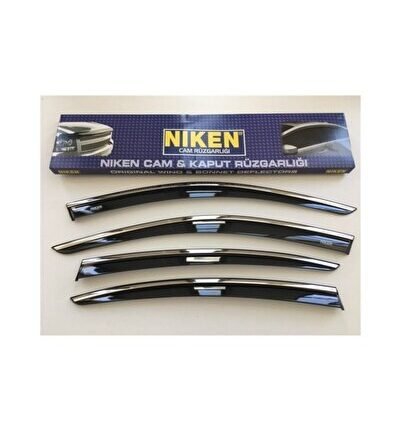 Citroen Berlingo 2018-2023 Kromlu Cam Rüzgarlığı 4'lü Mugen