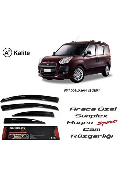 1_org_zoom-5303.jpg Fiat doblo 2 cam rüzgarlığı 2010+ mugen tip - Görsel 1