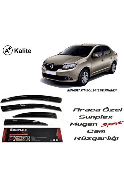 1_org_zoom-5304.jpg Renault Symbol Cam Rüzgarlığı Mugen Tip 2013 Sonrası - Görsel 1