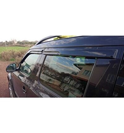 Skoda Yeti Mügen Cam Rüzgarlığı 2010 - 2017 Arası 4 Lü Set
