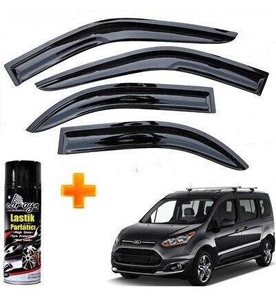 Connect Mügen Cam Rüzgarlığı 2014-2020 Arası Yeni Kasa 4 Lü Takım +500ml Lastik Parlatıcı