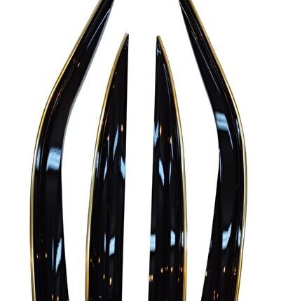 Honda Jazz Gold Kromlu Cam Rüzgarlığı  2012-2014 Arası