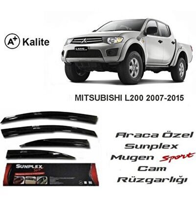 Mitsubishi L200 Cam Rüzgarlığı Mugen Tip 2008-2015