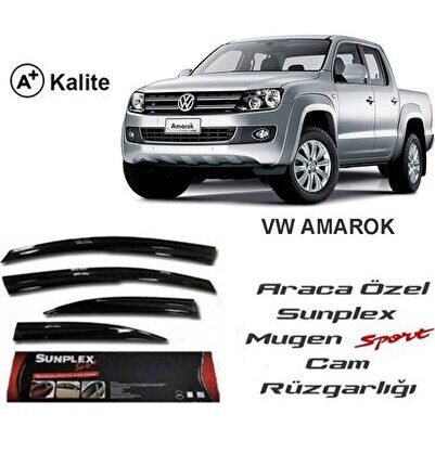 Volkswagen Amarok Cam Rüzgarlığı Mugen Tip 2010 Sonrası