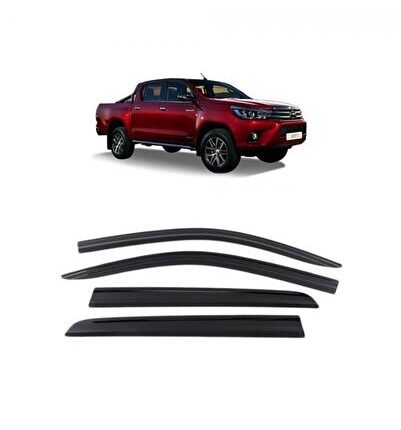 CAM RÜZGARLIĞI TOYOTA HİLUX 2006-2022 4LÜ