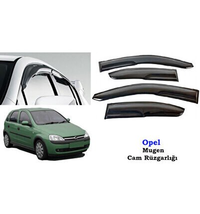 Opel Corsa C Mugen Cam Kenar Rüzgarlığı 2000-2006